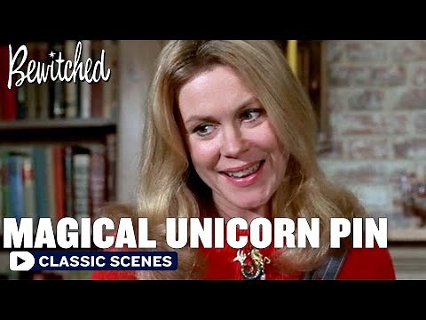 Samantha's Magical Unicorn Pin | Bewitched
