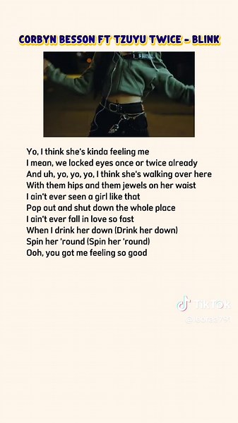 BLINK by Corbyn Besson and Tzuyu: Complete Lyrics