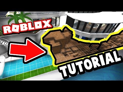 TUTORIAL Large Brown Rocks TONY Stark Mansion | Welcome to ROBLOX Bloxburg