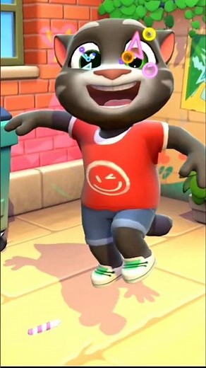 Talking Tom 😂 Cola Effect #youtubeshorts #talkingtom ‪@TroopaDeluxe‬