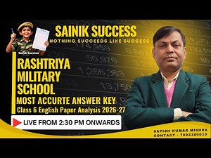 RMS Class 6 English Paper Analysis 2026-27 | Exam Review & Answer Key