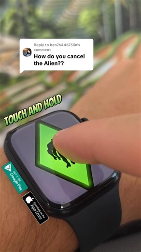 You can now cancel or quick access the Alien selection in DNA Altering app on Apple Watch #omnitrix