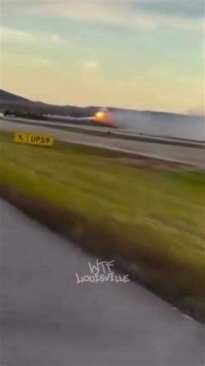 8.2K views · 174 reactions |  BREAKING: Footage from Louisville International Airport shows UPS cargo plane ON FIRE as it barrels down the runway, and EXPLODES on impact. Keep praying for the crew and any victims on the ground  | Todd Coconato | Facebook