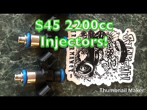 Snake Eater 2200cc Injectors Installed Into My Honda