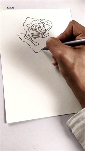 1 Line Drawing Challenge 😳 | Without lifting the pen 🖊️