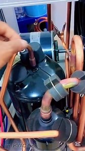 Difference between liquid line and discharge line in air conditioner #fblifestyle #ac #airconditioner | Liam Rimz