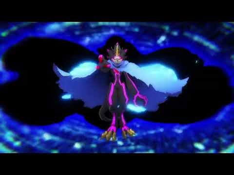 Gammamon Dark Digivolves to GulusGammamon - Digimon Ghost Game