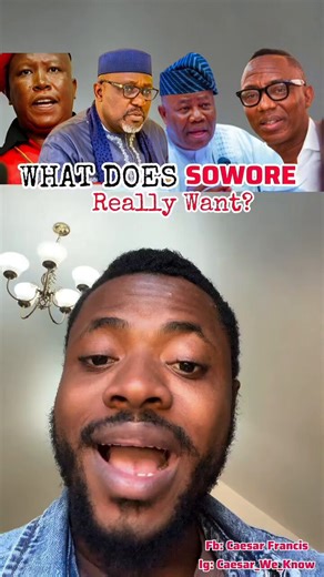 Please what is the chances of Baba Sowore becoming a President in Nigeria - the way the country is currently run? Why would he continue to repeat what does not work?— Caesar Francis