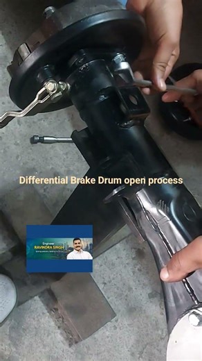 Differential open Process #automobile #electrical #rickshaw #service#mechanic#drum #open #highlights