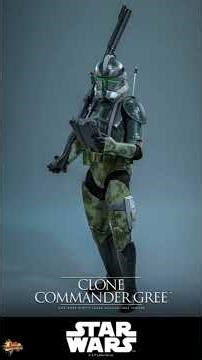 Star Wars: Revenge of the Sith - 1/6th scale Clone Commander Gree Collectible Figure #hottoys
