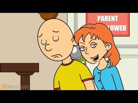 GoAnimate Classics: Rosie pushes Caillou down the stairs/Grounded (NSBOI's 1st Ever Video)