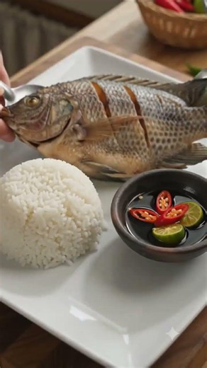 Crispy Fried Tilapia with Toyomansi