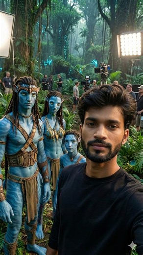 Vipul Squad on Instagram: "Make Behind the Scene Of Avtaar Movies in one Click 😍 #filmora #filmora15 #aivideo #ai #avtaar"