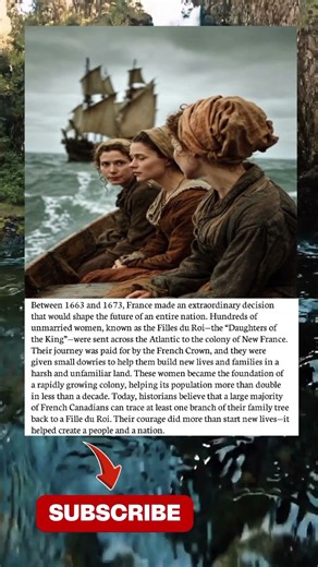 The Women Who Helped Build French Canada | The Filles du Roi