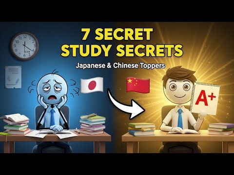 7 Secret Study Secrets of Japanese and Chinese Toppers