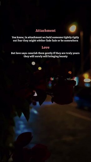 Attachment vs Love ❤️ What’s the Difference? | Deep Love Quotes