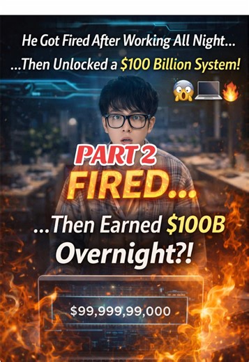 PART2 | He Got Fired After Working All Night… Then Unlocked a $100 Billion System! #systemstory #billionaire #dramaclips #fyp #fired