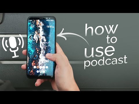 How to Use Podcast App on Android (tutorial)