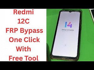 Redmi 12C FRP Bypass One Click With Free Tool | redmi 12c frp bypass miui 14 2025