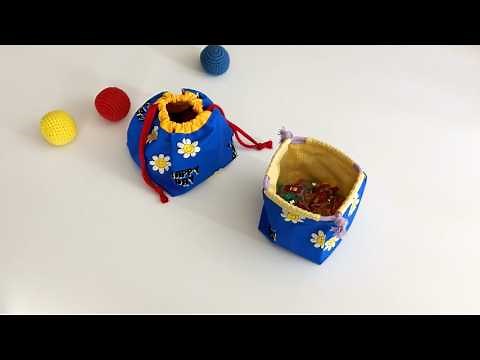 Drawstring Bag💰✨ | DIY | Quick Easy Sewing