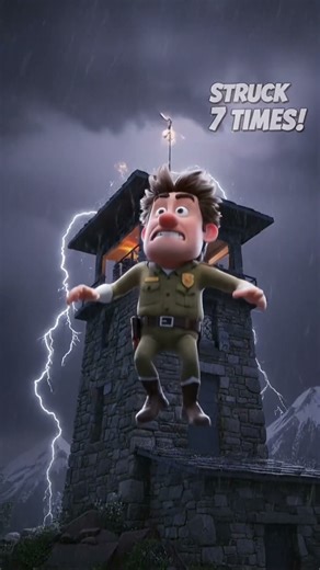 The Most UNLUCKY Man in History ⚡️ 7 Strikes!