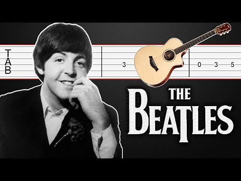 All My Loving - The Beatles Guitar Tabs, Guitar Tutorial, Guitar Lesson (Fingerstyle)
