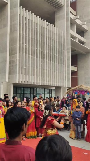 Falgun Programme 🙂#varendrauniversity #rajshahi #🥰🥰 #fryp