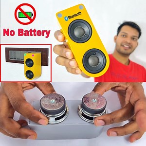 How to make Bluetooth speaker without battery | Technical ind