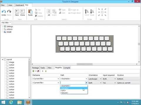 Touch-It Virtual Keyboard designer