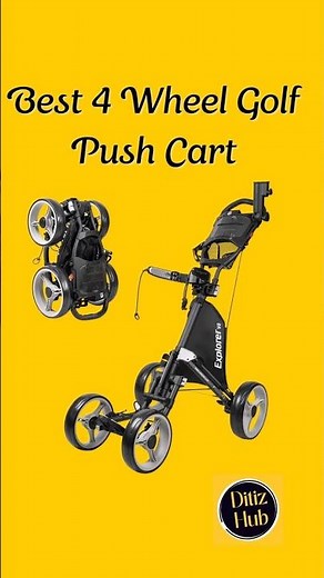 ✅ Best Golf Push Cart in 2025? CaddyTek Explorer V8 SuperLite Review & Test!