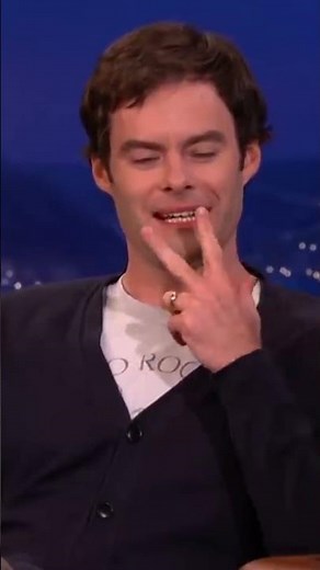 Bill Hader does Arnold Schwarzenegger impression.