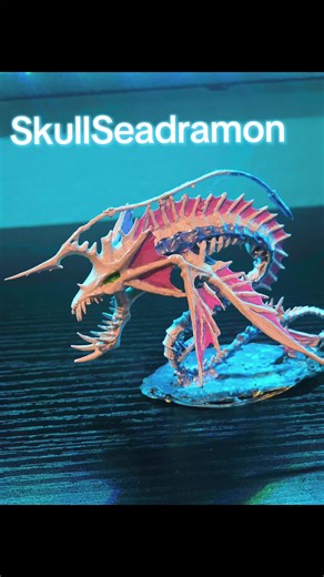 3D Printing Inspired by Digimon: SkullSeadramon