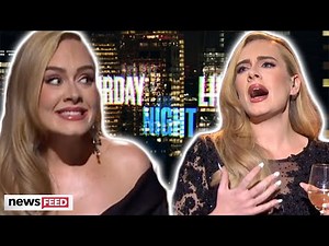 Adele Pokes Fun At Her Weight Loss On 'SNL'