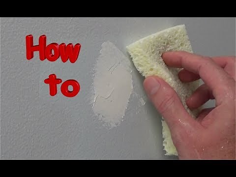 Best Way to Smooth a Drywall Patch