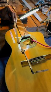 Bracing Glue-Up on Acoustic Guitar #Luthier #laudero #guitarra | Humberto Perez