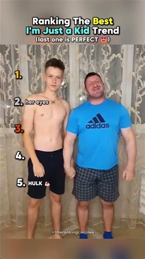 Ranking The Best I'm Just a Kid Trend Pt. 6