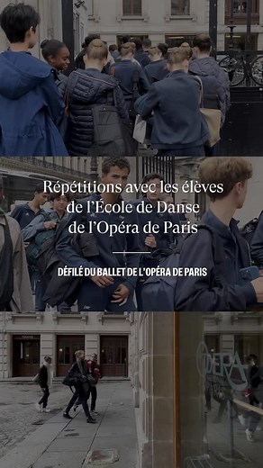 Ballet Opera de Paris on Instagram: "✨ Les photos du défilé du Ballet ont révélé l’éclat du Gala d’ouverture de la saison de danse. Retour sur les répétitions avec les élèves de l’École de Danse, où concentration, émerveillement et cohésion étaient au rendez-vous. 🗣️ @platelelisabeth, Directrice de l’École de Danse et les élèves Charlotte, Fabienne, Maïssa et Raphaël nous partagent leurs émotions pour ce moment unique dans le parcours scolaire. 🤝 Merci à @chanelofficial, Grand mécène de l’Opér