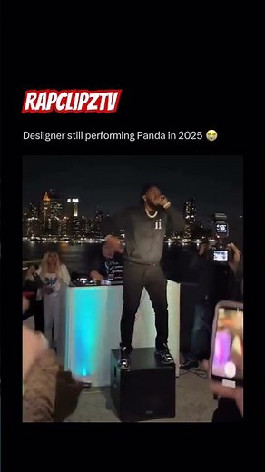 Designer still performing Panda in 25’😭 #designer #panda #pandasong #rap #hiphopshorts #trap
