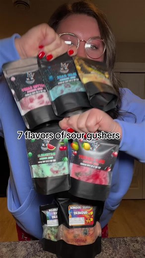 Exploring 7 Flavors of Sour Gushers Candy