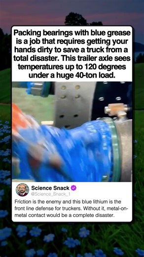 WHY TRUCKS USE BLUE GREASE