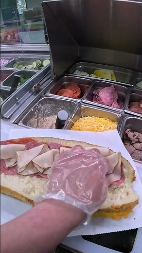 Subway Sandwiches POV Turkey Italiano