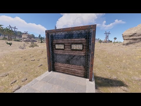 RUST SKIN SPOTLIGHT - Frontier Rustic Garage Door - 2,85€