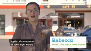 Under 25 and looking for work? You may be eligible for Employability Skills Training. Rebecca was job hunting for 8 months without any luck. Employability Skills Training helped develop her interview and resume skills, and she has since found work in hospitality. Ask your jobactive provider for more information. You can also learn more here: https://jobactive.gov.au/path | Services Australia