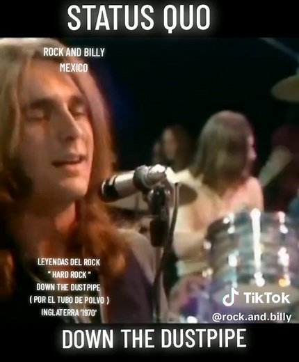 STATUS QUO DOWN THE DUSTPIPE '1970'