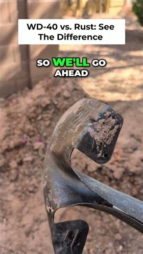 WD 40 Rust Protection - What a Difference!
