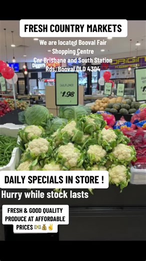 #freshcountrymarkets #booval #ipswich #ipswichtown #fruitsandveggies #southbrisbane #southsidebrisbane #ipswichqld #fruits #vegetables
