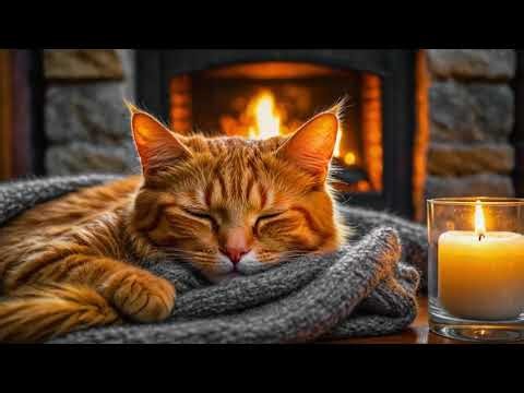 10 Hours Cat Music with Calm Piano | Healing Ambience and Gentle Tones for Resting and Sleep