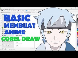 Basic Membuat Anime Di Corel Draw