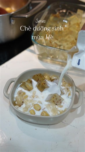 Chè Tuyết Quế Hoa Dưỡng Sinh Mùa Hè