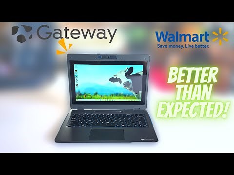 Walmart's Gateway Notebook 11.6" Touchscreen 2-in-1 Laptop Unboxing & Review! (LTE Compatible)